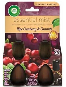 3261230 Air Wick Essential Mist Oil Refill Ripe Cranberry And Currants Pack Of 2