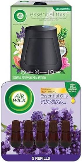 Air Wick 445003848809 Bundle Of Essential Mist Diffuser 1ct Oils Fr