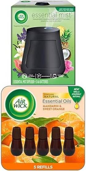Air Wick 726084613812 Bundle Of Essential Mist Diffuser 1ct Oils Fr