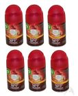 Air Wick Lot Of 6 Cans Freshmatic Automatic Spray Refill Spiced Apple Crumble 062338929606