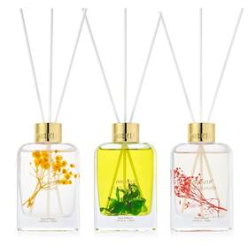 Airkeep 764725806933 Reed Diffuser Set For Bathroom Air Fresheners Pumpkin/olive Flower/pomegranat