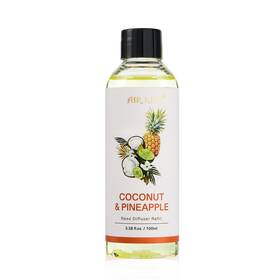 Airkeep 764725807329 Reed Diffuser Oil Refill/coconut&pineapple/3.38oz 100ml/1 Pack/scented Re Airkeep 764725807329 Reed Diffuser Oil Refill/coconut&pineapple/3.38oz 100ml/1 Pack/scented Re