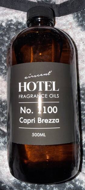 1100 Airscent 703835002446 Hotel Fragrance Oils No Capri Brezza 500ml