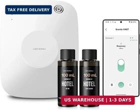 Airversa 646414080995 Smart Waterless Essential Oil Diffuser Hotel Scent Starter Kit 400ml Capacity W