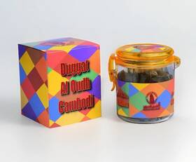 Ahp1286 Al Haramain Bakhoor Duggatal Oudh Cambodi 100g Incense By Oud Rose