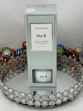 705783-23 Aldi #705783-23 New Kirkton House Reed Diffuser No.8 Blue Agave Cacao