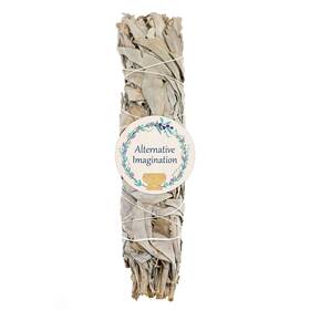 Alternative Imagination 722589530258 Large White Sage Bundle 9 Inch Long Sticks For Cleansing Negative Energy S