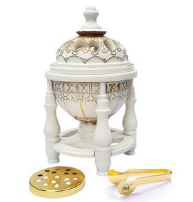 Am 651343592013 Incense Burner - Bakhoor Oud Frankincense Resin For Office