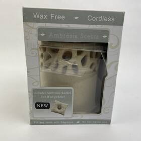 5005803 Ambrosia Scents Sachet Cinnamon Spice Module Holder Aspen Design Cordless New