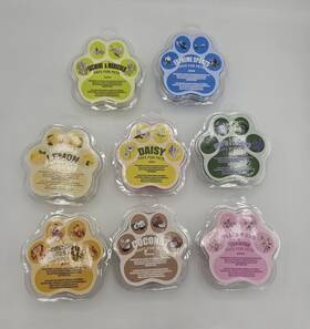 Lm925mb008 Amistika Pet Safe Fragrance Wax Melts Soy/plant Based Home Scent Dog Cat Friendly 8 Pack