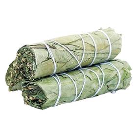 Sage-3pk-4in Ancientveda Eucalyptus Sage Sticks 3 Pack - Home Cleansing And Evil Spirit Removal Guide