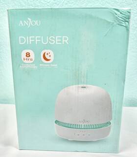 Aj-ada019 Anjou Essential Oil Diffuser 300ml White Whisper Quiet