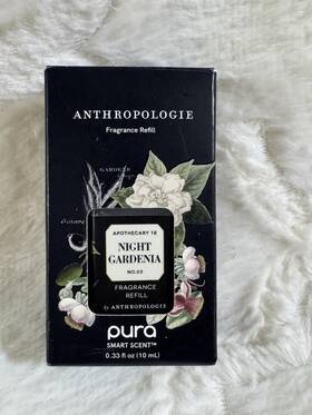 Anthropologie 810076671987 Pura Night Gardenia Home Fragrance Oil Refill