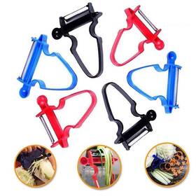 Aoiwyui 090608181465 Multi-function Trio Peeler Slicer Set Of 3 New Amazing Fruit And Vegetable Peel