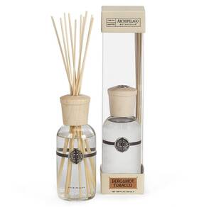 Archipelago Botanicals 755167043956 Bergamot Tobacco Reed Diffuser Includes Fragrance Oil D