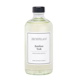 Archipelago Botanicals 755167068003 Bamboo Teak Reed Diffuser Oil Refill Home Fragrance For Long-l