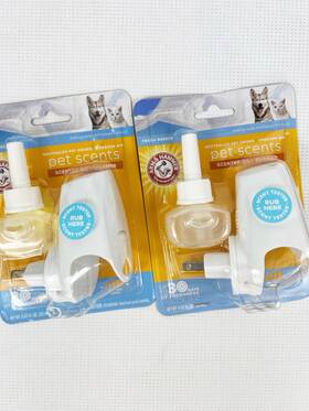 Arm And Hammer 742797872445 Two Pack Fresh Breeze Pet Scents By Scented Oil Warmer