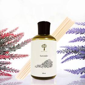 Aroma 445030697647 Lavender Dream Diffuser Refill With Free Reed Stick Fresh And Eucaly