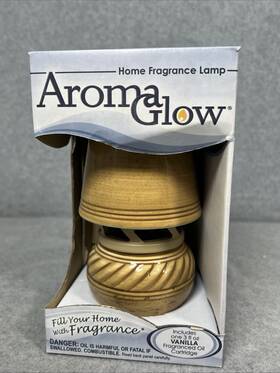 Aroma Coffee 076354471469 Glow Home Fragrance Lamp With Vanilla Oil Nib