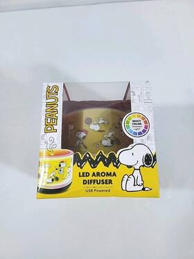 Pndiff1001yl Aroma Coffee Peanuts New Led Diffuser Usp Powered Multi Color Light