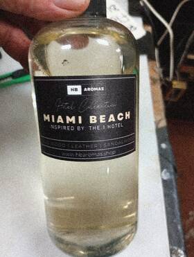 9159 Aroma Collection 500ml Diffuser Oil Miami Beach And Hotel