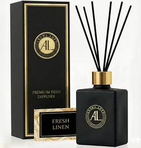 Aroma Loft 860012160525 Reed Diffuser Fragrance For Home 5 Oz. Oil Sticks Bathro