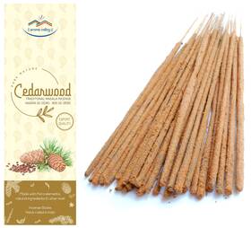 Sage-tm-50-uk Aroma Valley Llc Cedarwood Incense Sticks - Traditional Handcrafted Masala