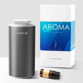 Aroma100 762736018260 Waterless Diffuser For Essential Oil 500sq.ft Coverage Battery Operated Nebu