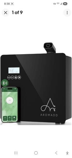 Aromadd 744759137364 2025 Upgraded 3500 Sq.ft Smart Scent Machine - Hvac System Whole House Aroma &