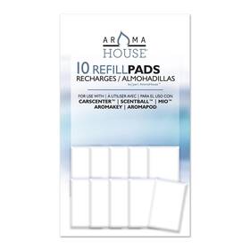 Aromahouse 880339784020 Aromatherapy Diffuser Unscented Refill Pads For Essential Oil Use With Scent