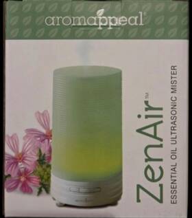 16763 Aromappeal Zenair Essential Oil Ultrasonic Mister White Bnib By Aromaappeal