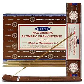 Aromatic Frankinsence Incense Sticks And Stick Holder Bundle Insence Ins