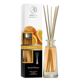 Aromatika 820031055093 Orange Diffuser Without Range Oil 3.4 Fl Oz Fresh Room Long Lasting Fragrance Scented