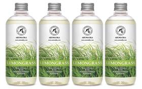 4x17fl Aromatika 820177025790 Lemongrass Diffuser Refill 68 Fl Oz - Fresh And Long Lasting Fragra