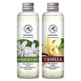 Aromatika 820256942376 Reed Diffuser Refill Monoi De Tahiti And Vanille 2 X 6.8 Fl Oz R