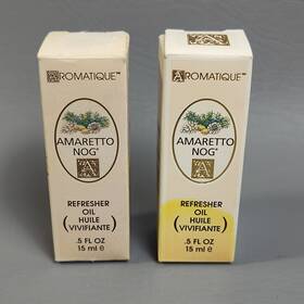 Aromatique 719997851471 Amaretto Nog Refresher Oil .5 Fl Oz New And Used Rare Retired Scent Usa
