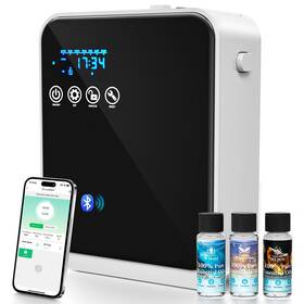 Qt-i300d-bt Aromauko Waterless Essential Oil Diffuser House Aromatherapy Scent With Smar