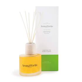I0085537 Aromaworks London Inspire Reed Diffuser Rejuvenating Blend Of Essential Oils Creates A