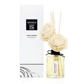 Aronica Premium Twin Sola Flower Reed Diffuser Lemon Lavender Scent 5.4oz 160