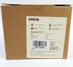 X001c74d9f Arova 400ml Tan Aromatherapy Essential Oil Diffuser