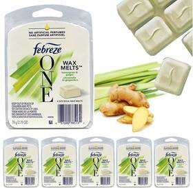 Atb 795735349946 6 Pk Febreze Cube Soy Wax Melts Lemongrass Ginger Scented Warmers Tarts 2.75oz