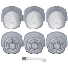 Attemart 1620624 6 Pack 2610 2611 Filter For Bissell 3-in-1 Turbo Lightweight Corded Stick Vac