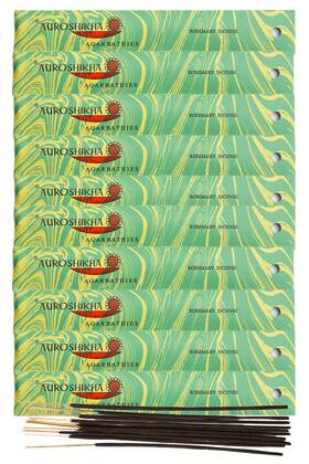 Auroshikha 427007160590 Marbling Rosemary Incense Sticks 10 Pack - Total Of 100 Gram