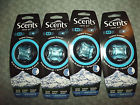 Auto Expressions Scents Vent Oil Car Air Fresheners Outdoor Breeze Lot Of 4 075847113015