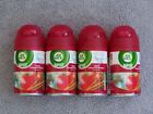 Automatic Spray Refill Air Wick Four 4 Freshmatic Ultra Apple Cinnamon Medley 062338782386