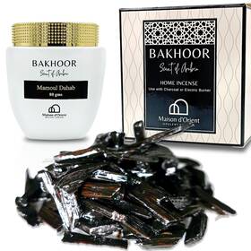 Bakhoor 850028940662 Muattar Oud Amber 50g Wood Chips Incense Use With Charcoal Or Bukhoor Bur