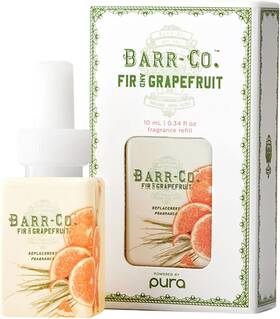 Barr-co 210000386733 Barr-co. Fir And Grapefruit Scent Pura Diffuser Refill Invigorating White
