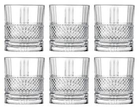 70804-s6 Barski Tumbler Glass - Double Old Fashioned Set Of 6 Glasses Designed Dof