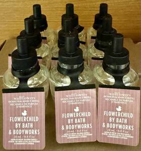 Bath And Body 0667659445936 9 X New Works Flower Child Fragrance Plug In Refill Bulbs
