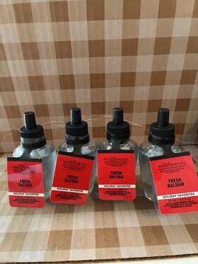 Bath And Body 9667659316373 Works X4 Fresh Balsam Fragrance Refill Bulbs